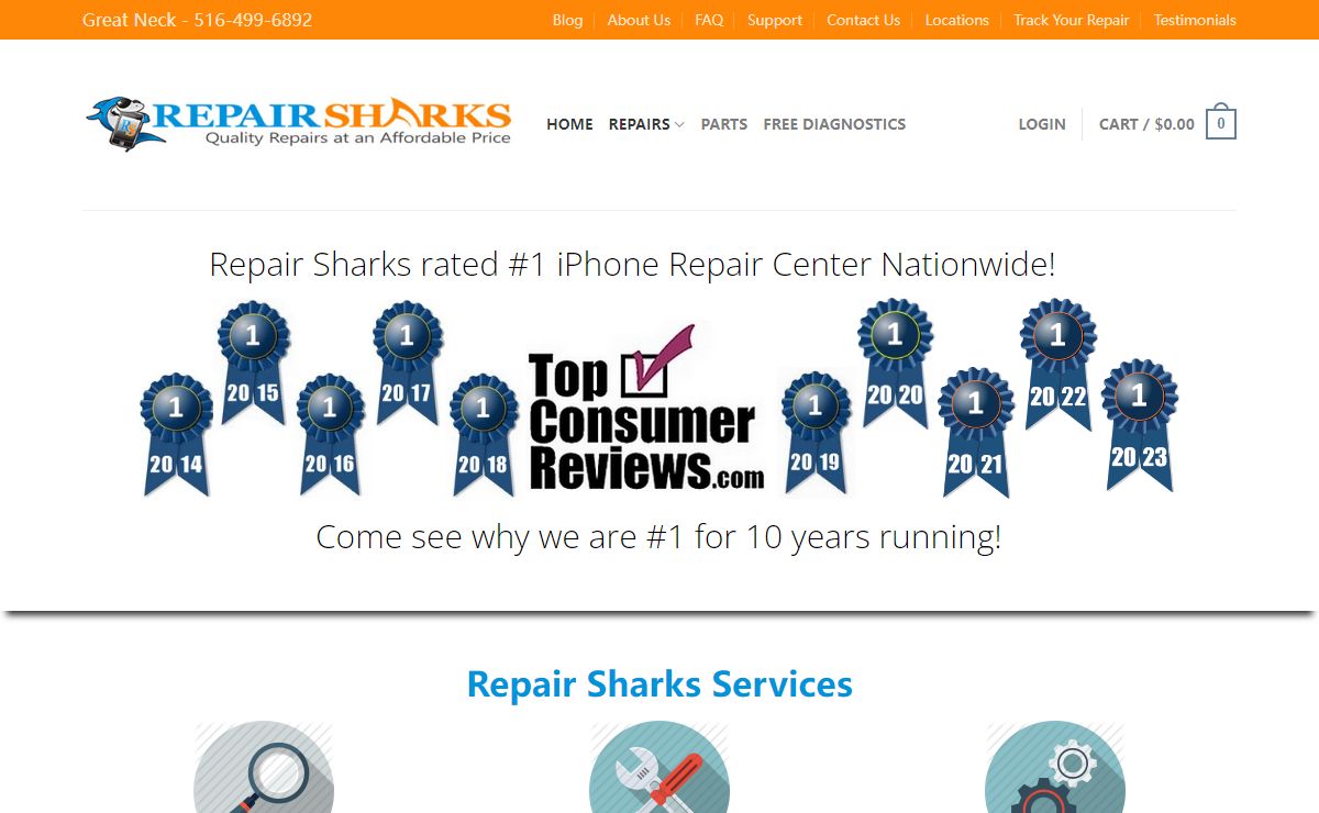 Repair Sharks - iPhone, iPad, Macbook, PC, Drone Repair
