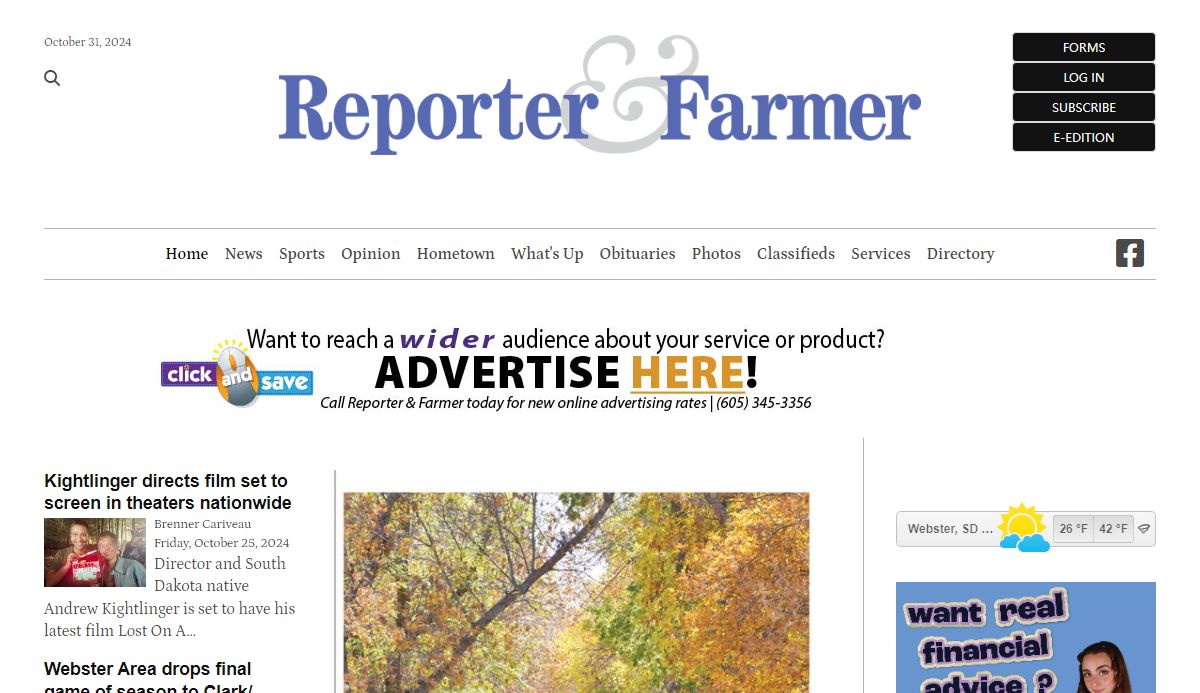 Reporter & Farmer