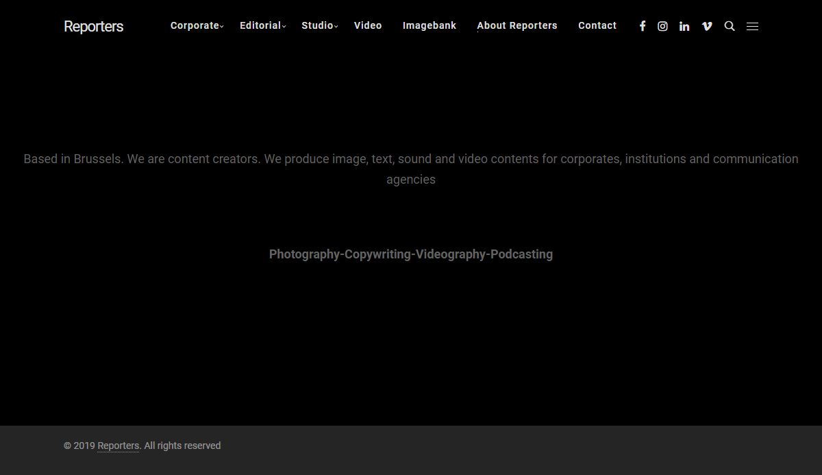Reporters – Content Creators