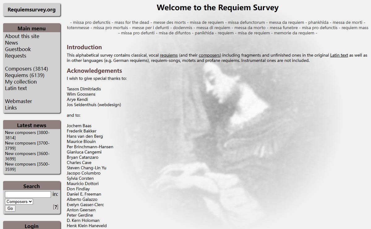 Requiemsurvey.org