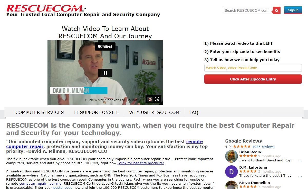 Best Computer Repair and Computer Security - Rescuecom