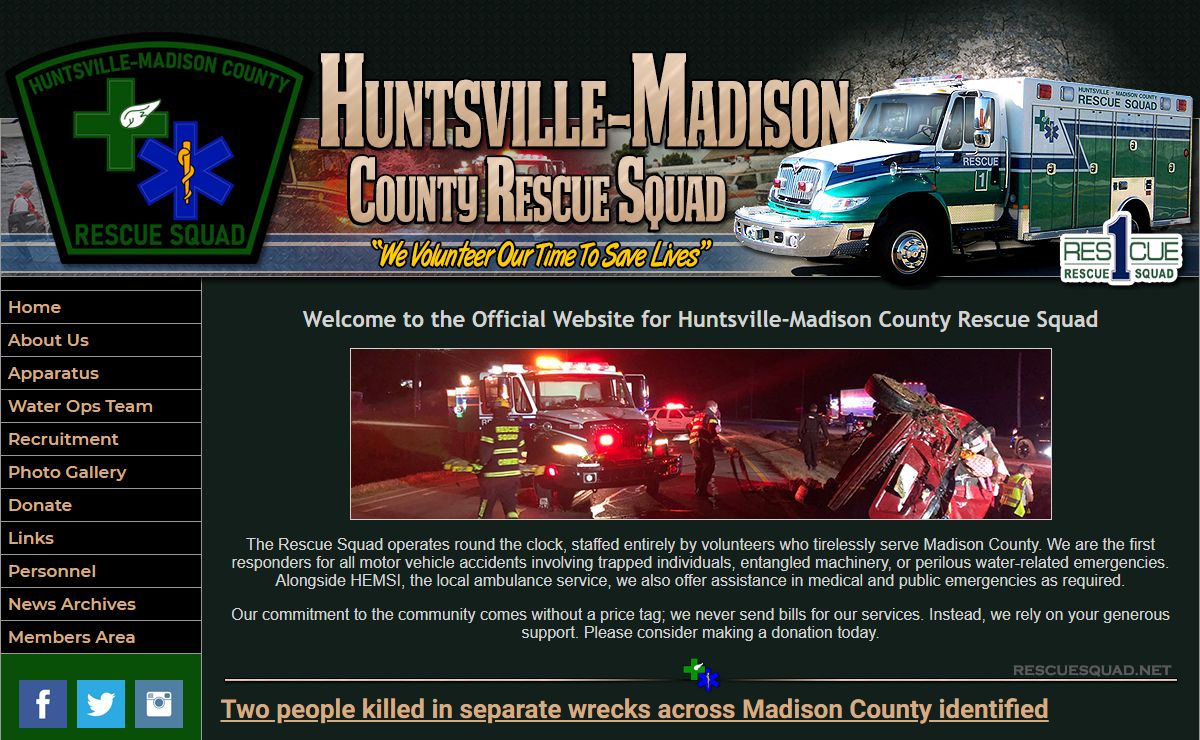 Huntsville Madison County Rescue Squad - Madison County, AL