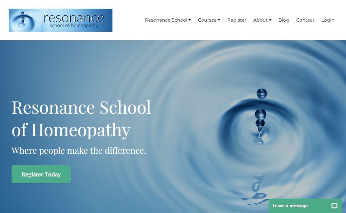 Online School of Homeopathy | Resonance School Of Homeopathy