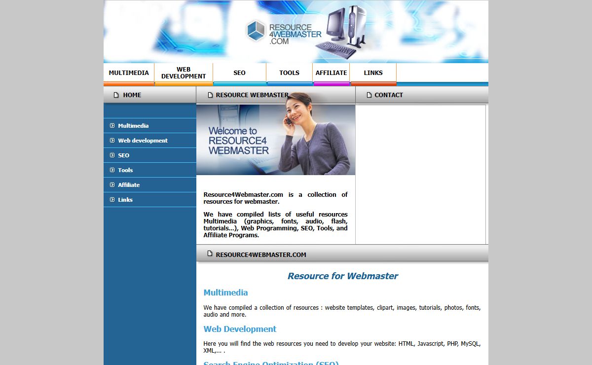 Free Webmaster Resources - Clipart, Multimedia, Web Development, Tools, Services, Affiliate Programs