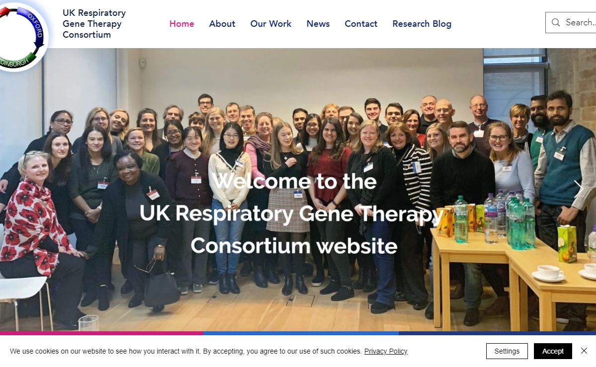 Home | UK Respiratory Gene Therapy Consortium