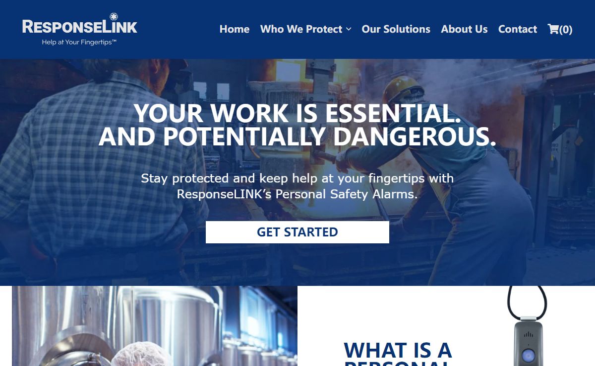 ResponseLINK Personal Safety Alarms | ResponseLink