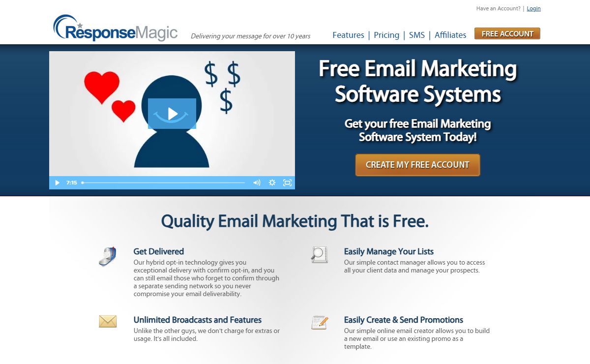 Free Email Marketing Software Systems
