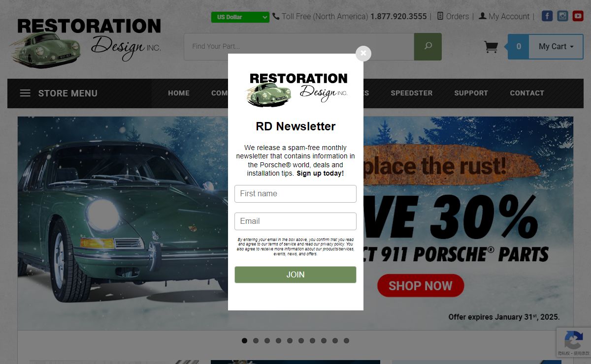Quality Custom Porsche Panels | Restoration Design Inc.