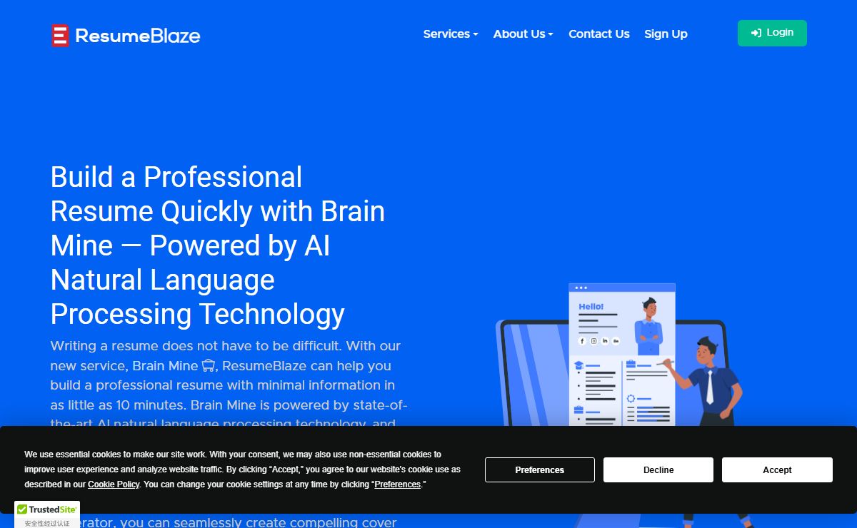 Free Resume Builder & Cover Letter Generator