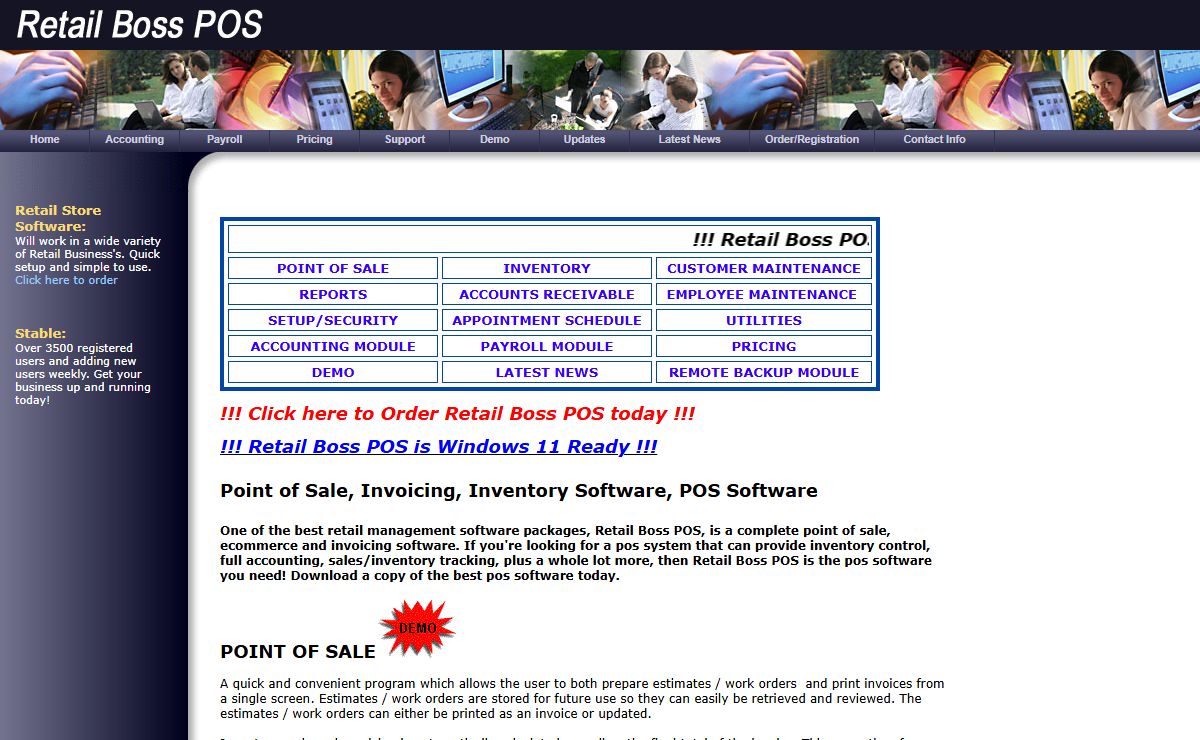 Point of Sale Software, POS Software for Retail Business's - Home of Retail Boss POS (Point of Sale)