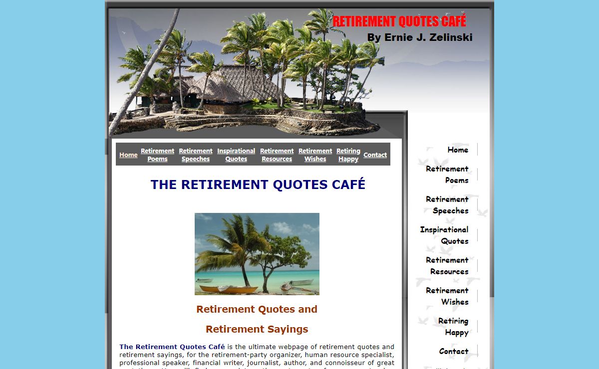The Retirement Quotes Cafe - Home