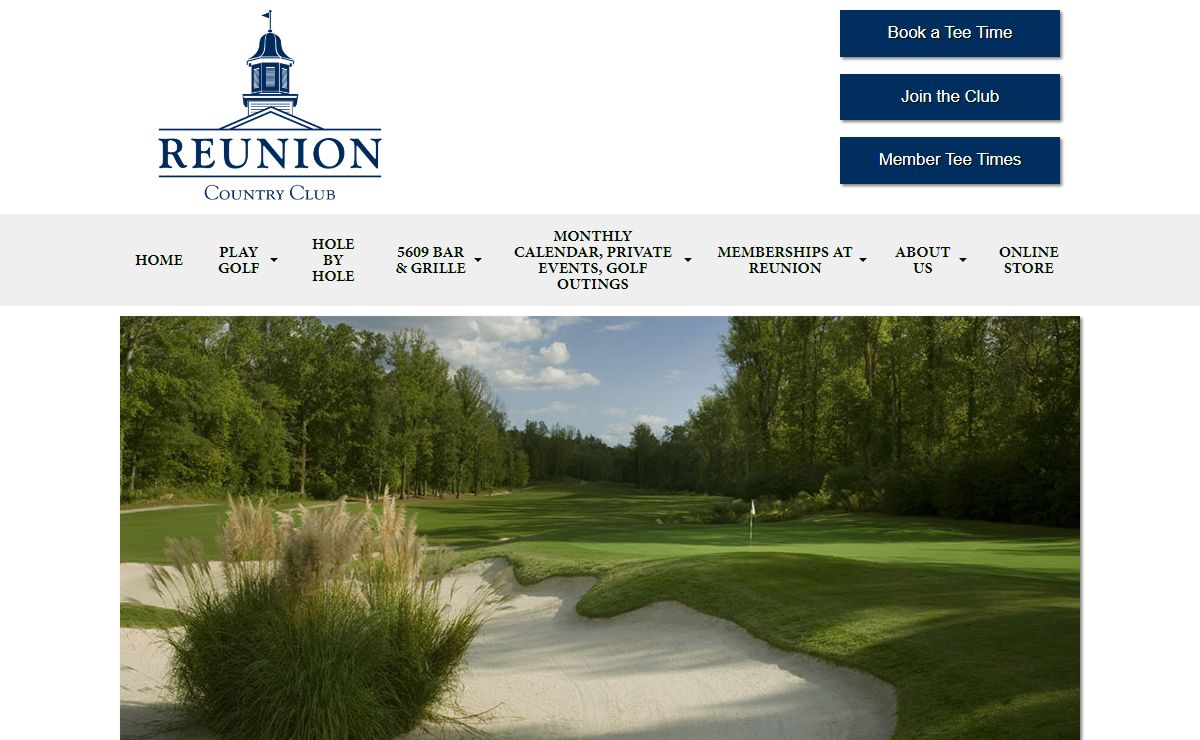 Atlanta Georgia Golf Course | Reunion Country Club