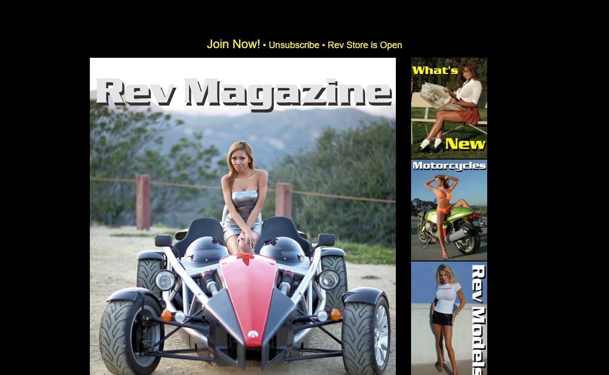 Index Rev Magazine Hot models Cars and Motorcycles