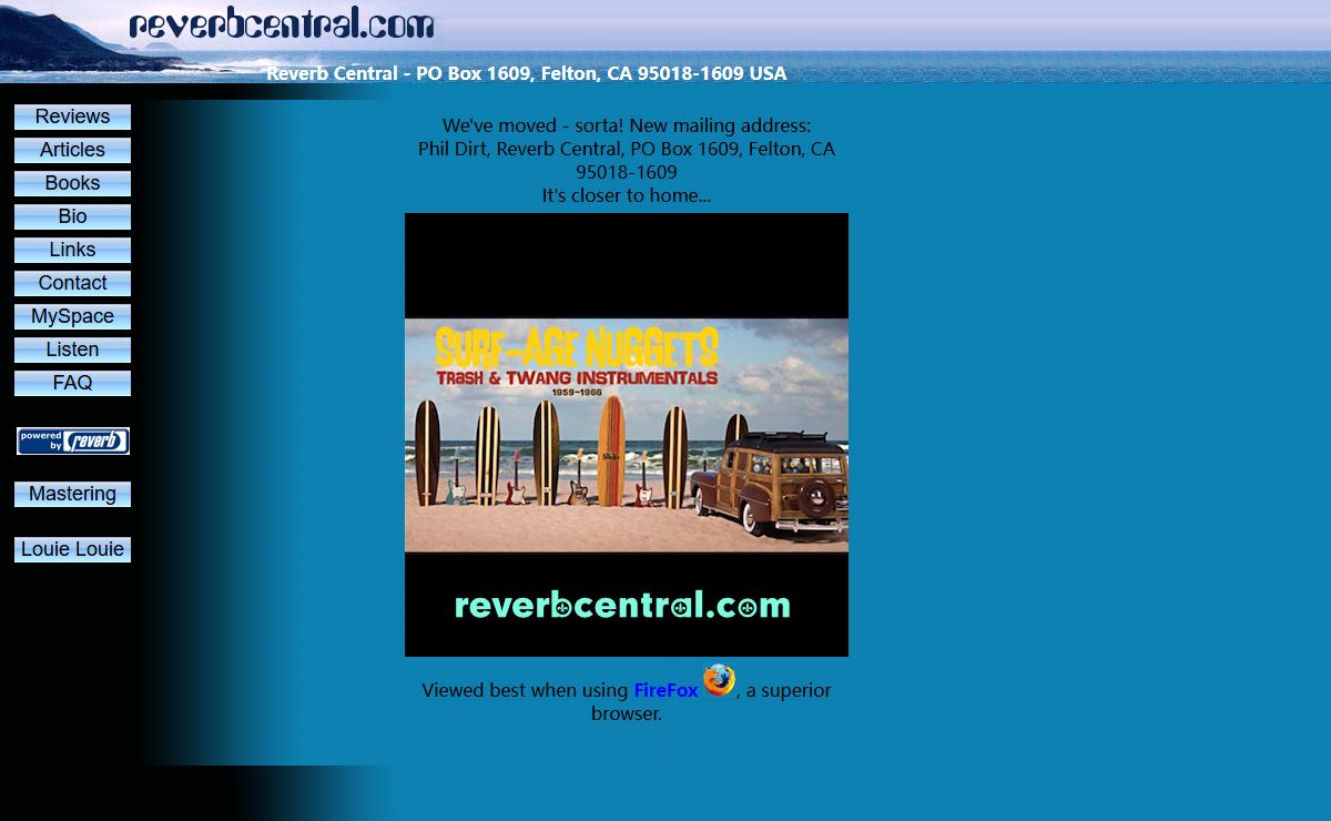 Reverb Central: Surf Instrumentals