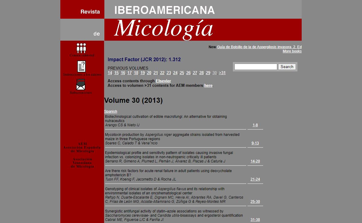 Revista Iberoamericana de Micología