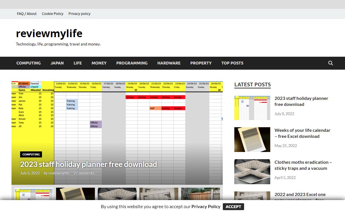 Home | reviewmylife