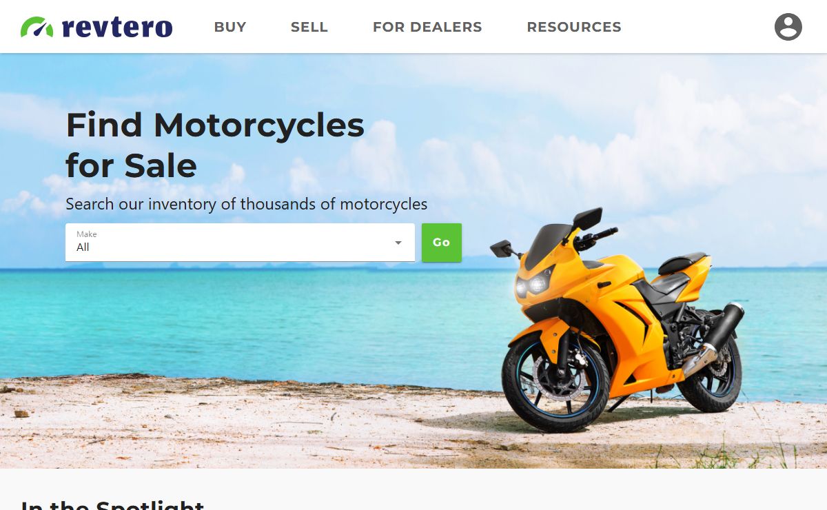 Motorcycle Marketplace - Revtero