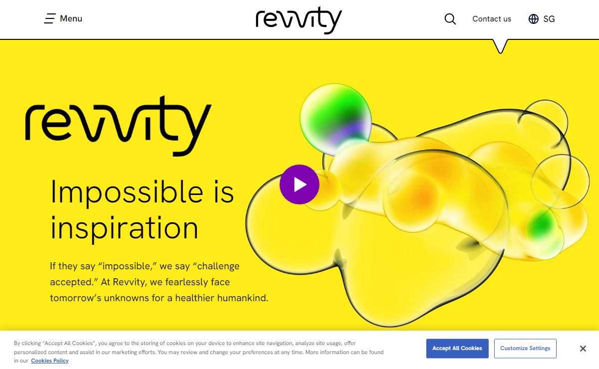 Revvity - Expanding the boundaries of human potential through science