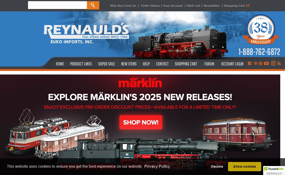 Reynaulds Euro Imports - HO Model Trains and Locomotives