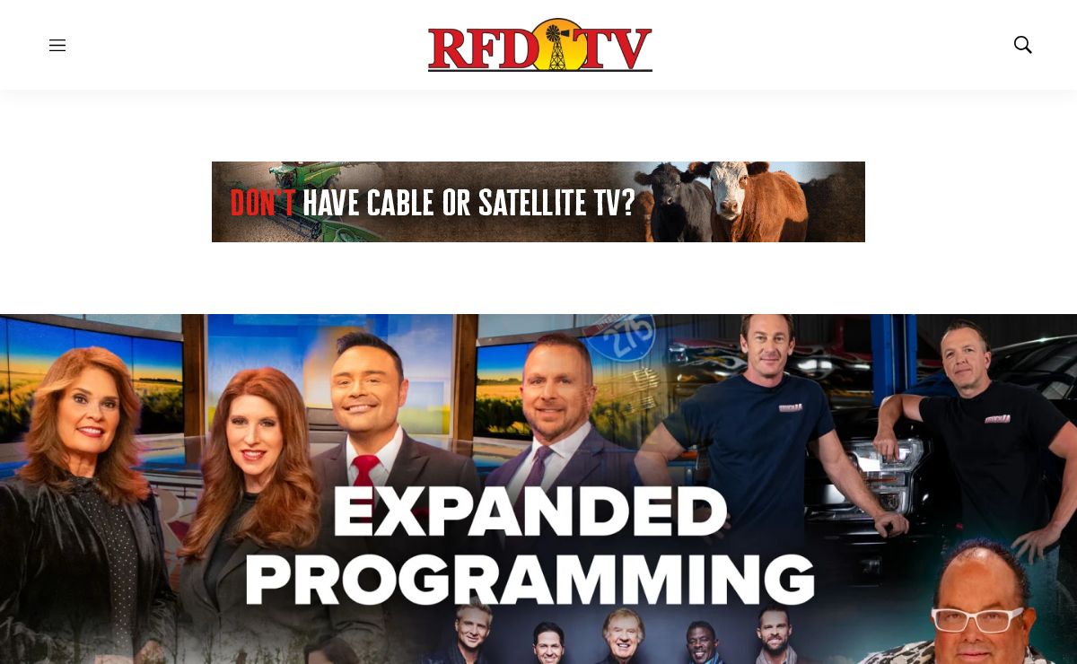 RFD-TV News - Homepage