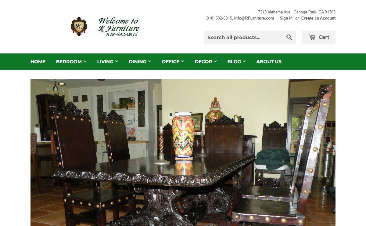 R Furniture™ Spanish Revival Furniture, Old World Tuscan Furniture – R Furniture™ by Olinda Romani, Lance Reynolds