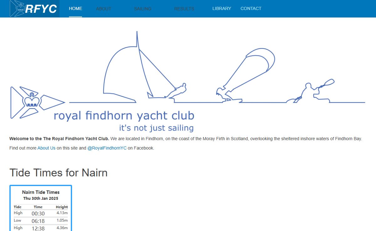 Royal Findhorn Yacht Club - Welcome to Royal Findhorn Yacht Club