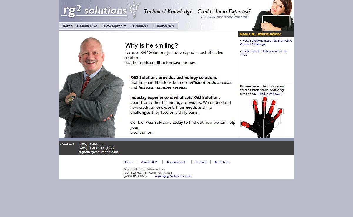 Credit Union Technology Solutions - RG2 Solutions