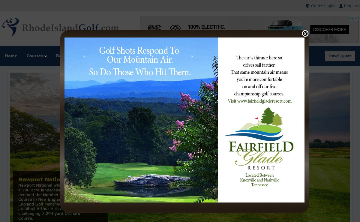 Rhode Island Golf - Rhode Island Golf Courses Directory