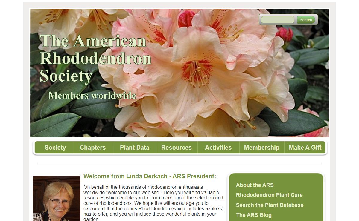 The American Rhododendron Society Welcomes You