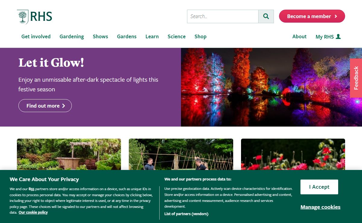 RHS - UK's leading gardening charity / RHS
