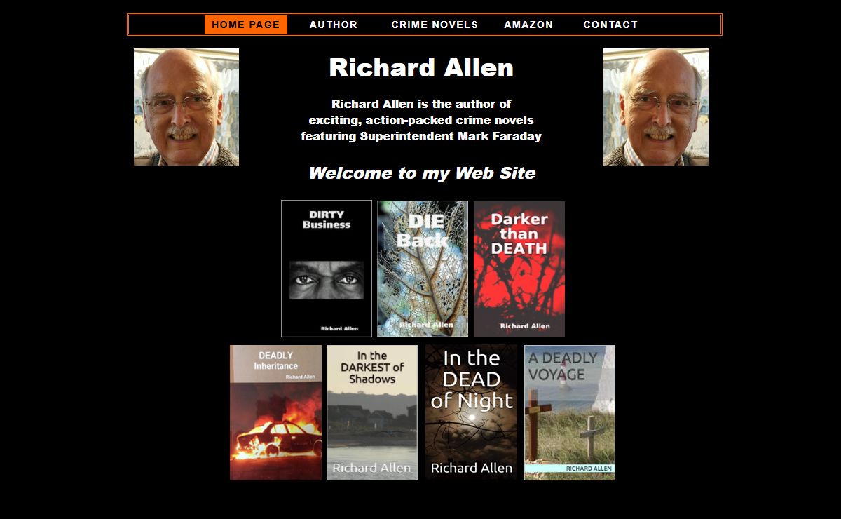Richard Allen - Crime Fiction