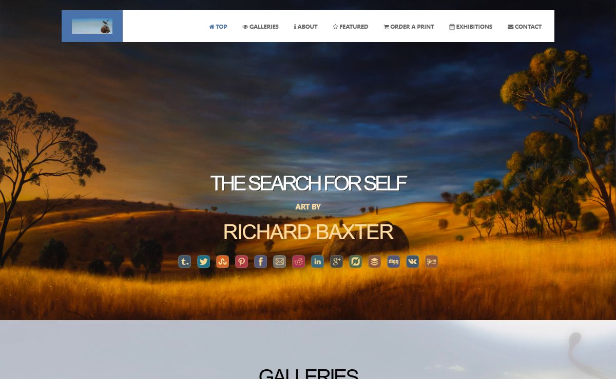 richardbaxterartist | paintings, photography, digital art and animation