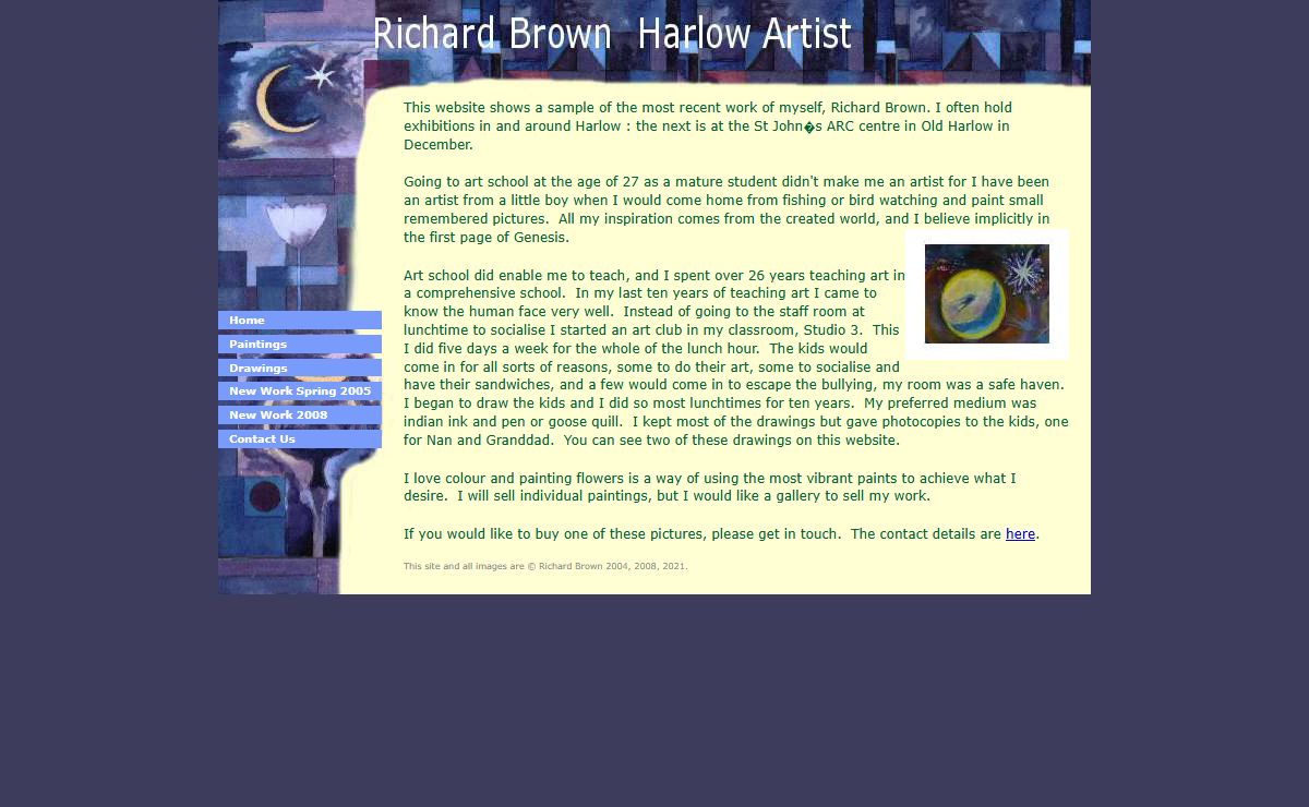 Richard Brown - Harlow Artist