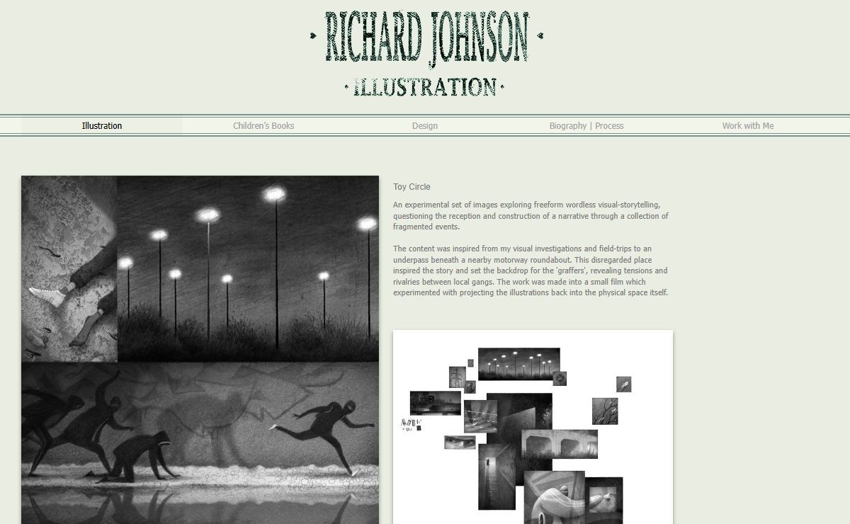 Richard Johnson Illustrator | Artist, Designer, Author and Educator
