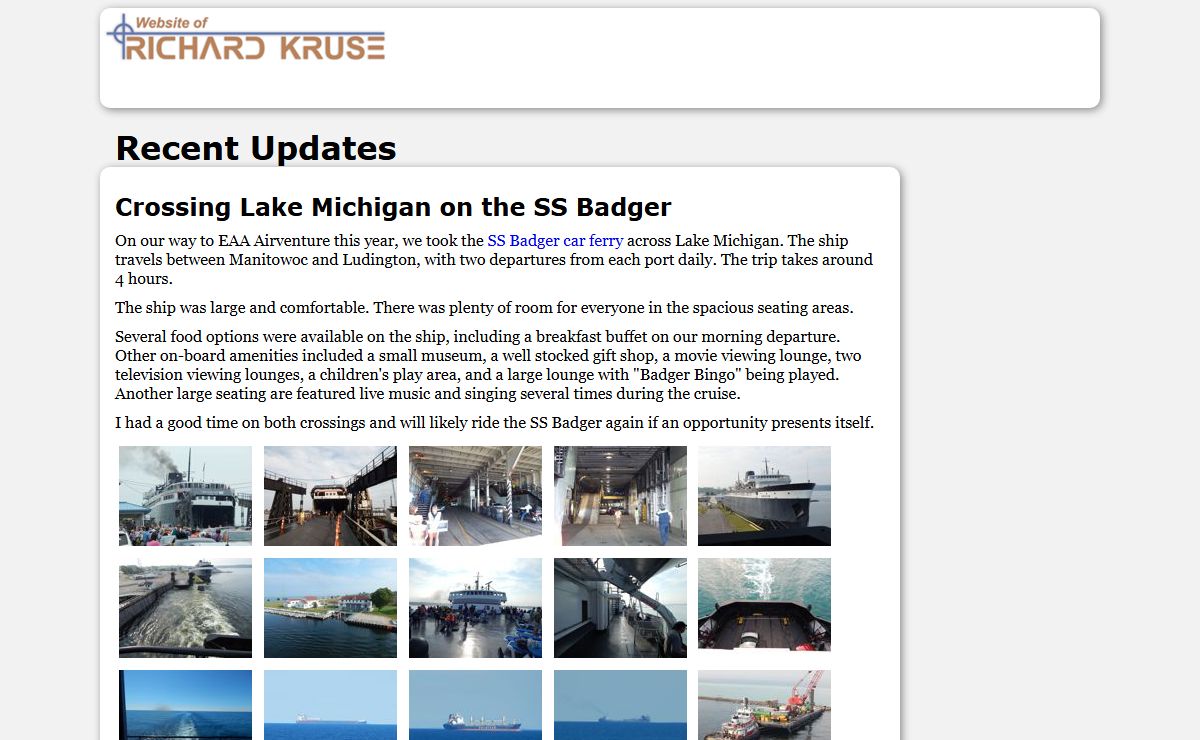 Website of Richard Kruse