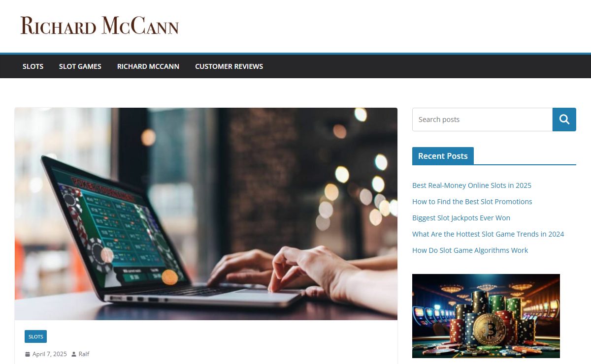 Richardmccann - What You Should Know About Slots