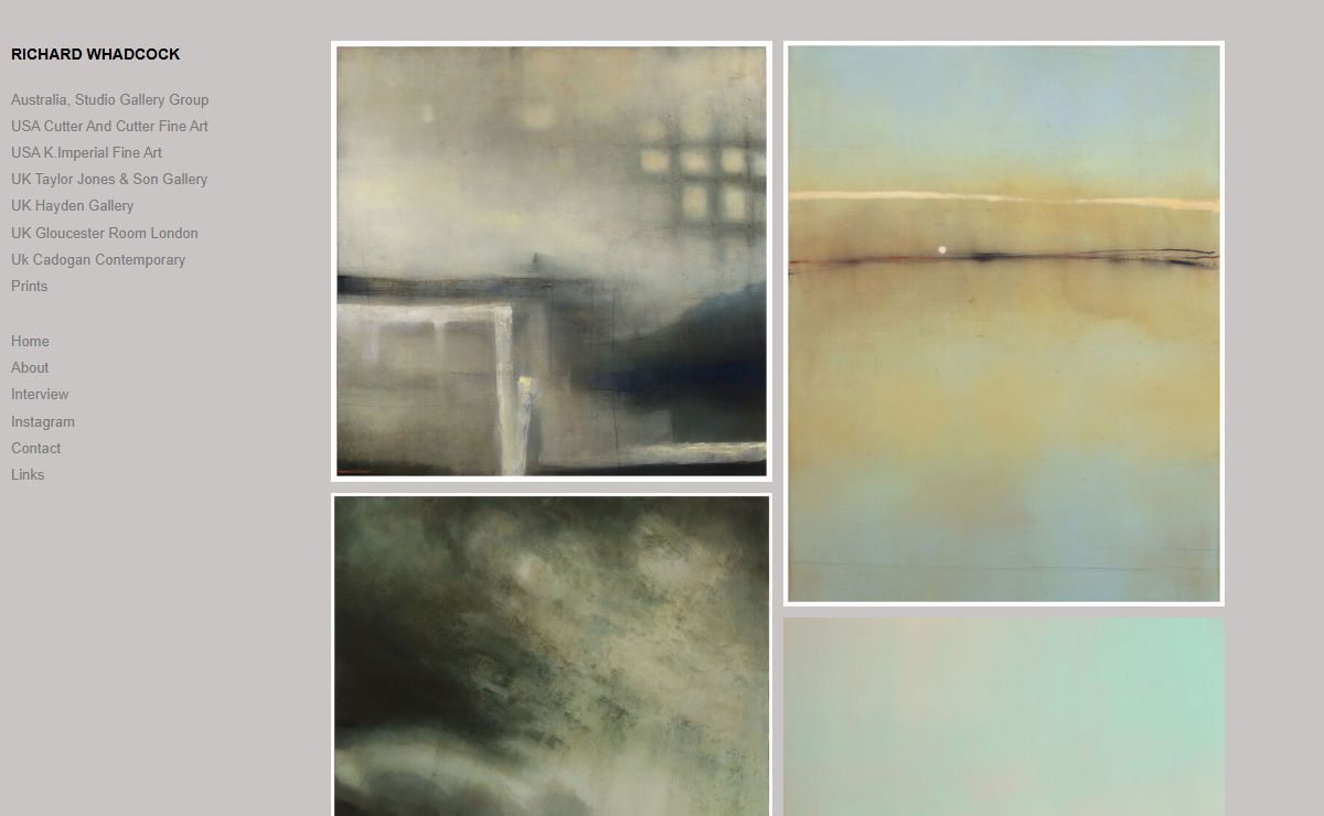 Contemporary Paintings | Artist Richard Whadcock
