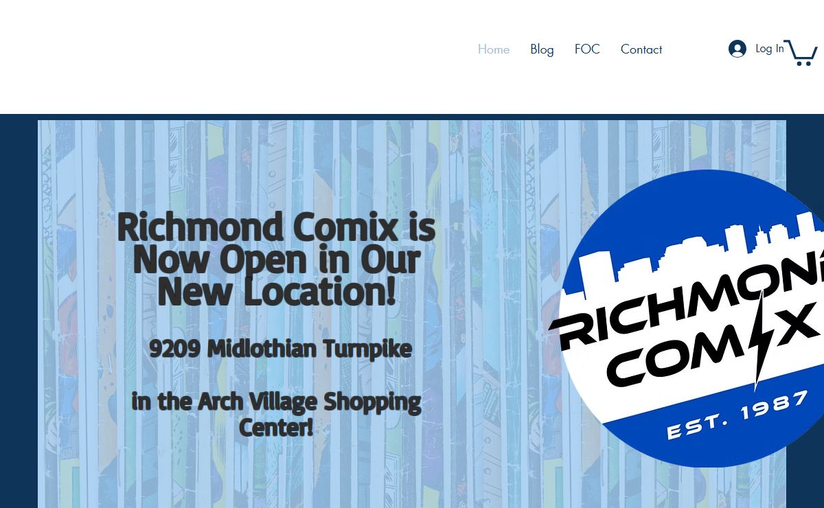 Comic Book Store | Richmond Comix | Midlothian