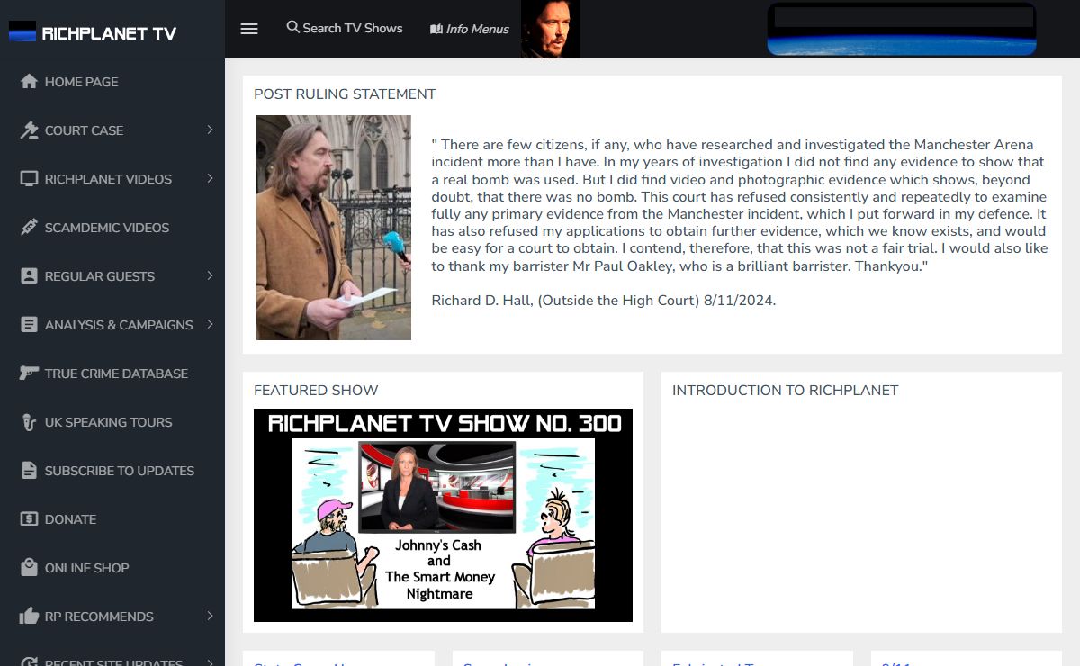 RICHPLANET TV - Exposing Media Lies