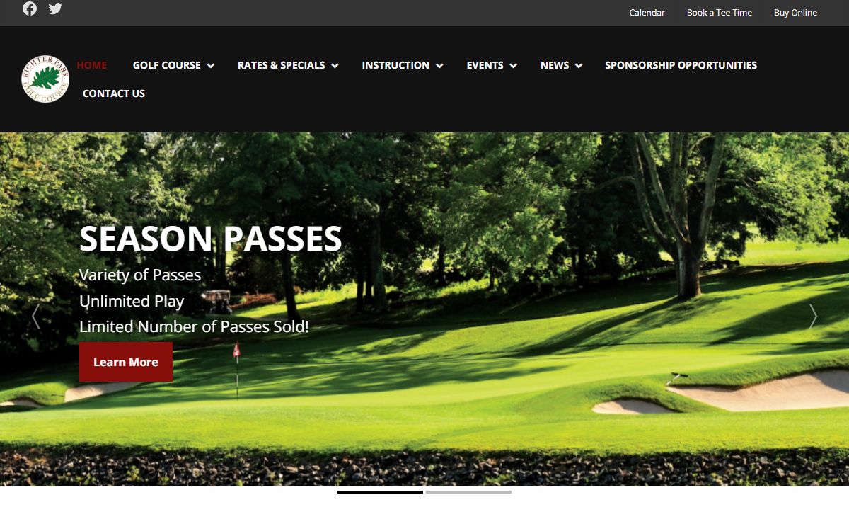Home - Richter Park Golf Course