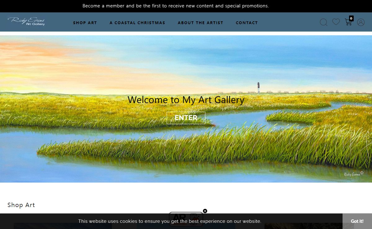 Shop Art | Ricky Evans Gallery