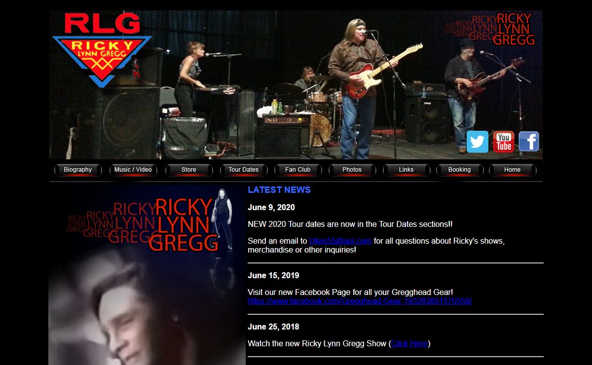 Ricky Lynn Gregg - Official Website