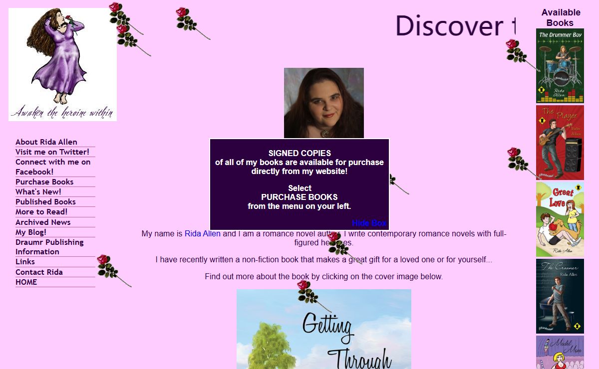 Rida Allen, Contemporary Romance Novel Author