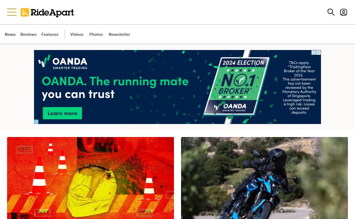 Motorcycle News, Reviews and How-Tos for Enthusiasts | RideApart