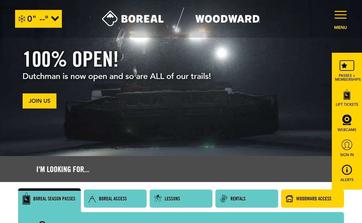 Boreal Mountain CA | Lake Tahoe Ski Resort