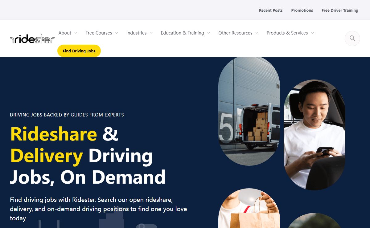 Ridester | A Community For Delivery & Rideshare Drivers
