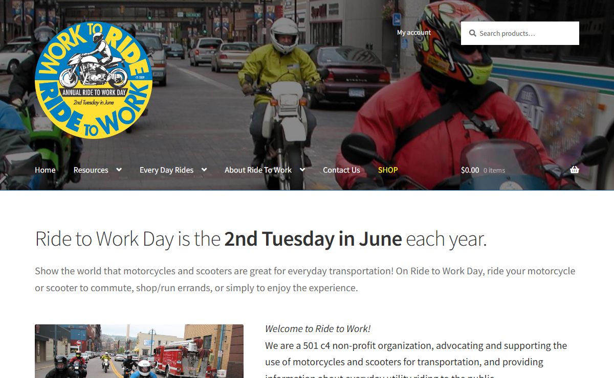 Ride To Work – Ride To Work, Work To Ride
