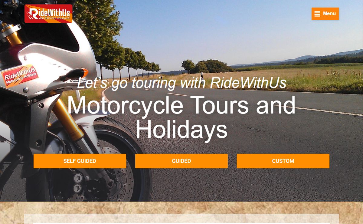 Guided motorcycle tours and holidays - Europe, UK - RideWithUs