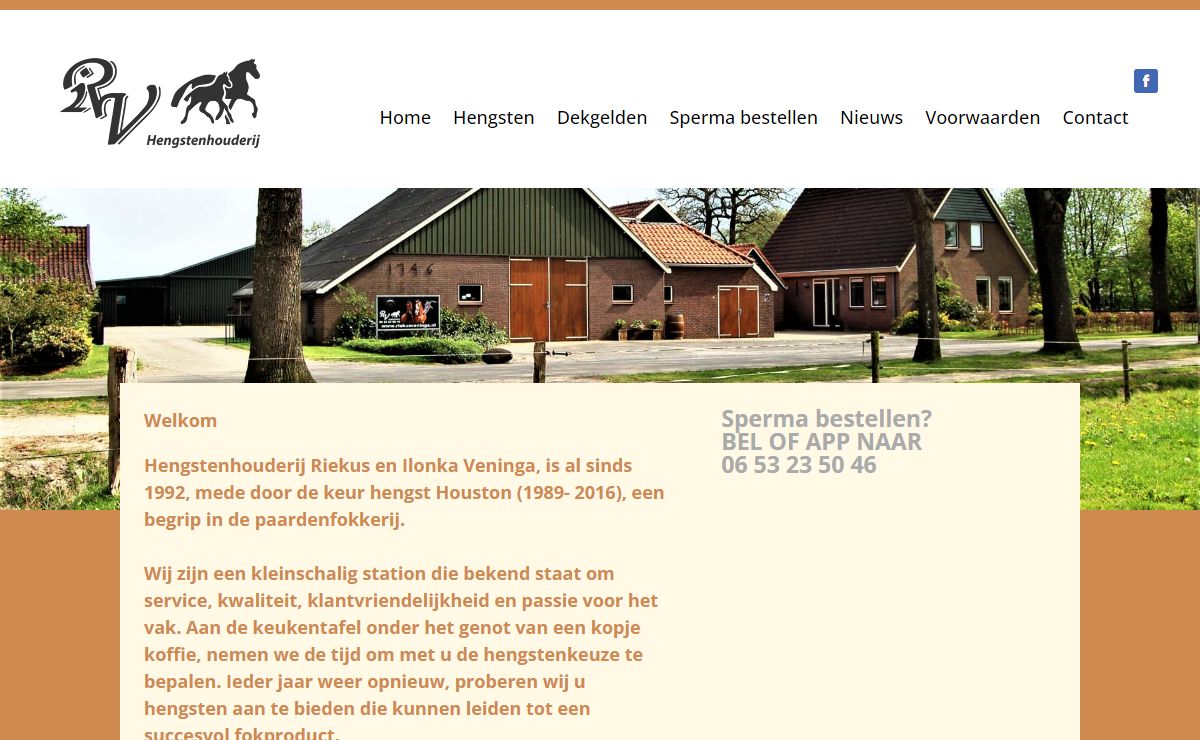 Hengstenhouderij Riekus en Ilonka Veninga