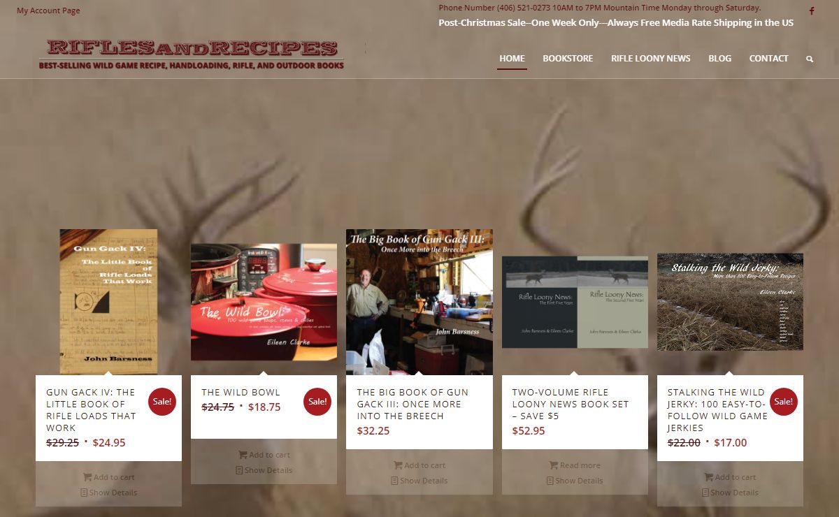 Worlds Best Wild Game Recipes and Ammunition Reloading Books